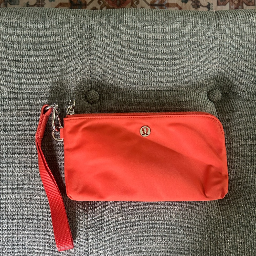 Lululemon Athletica Red Wristlet
